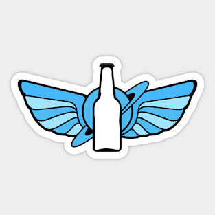 Buzz Lightbeer Badge Sticker